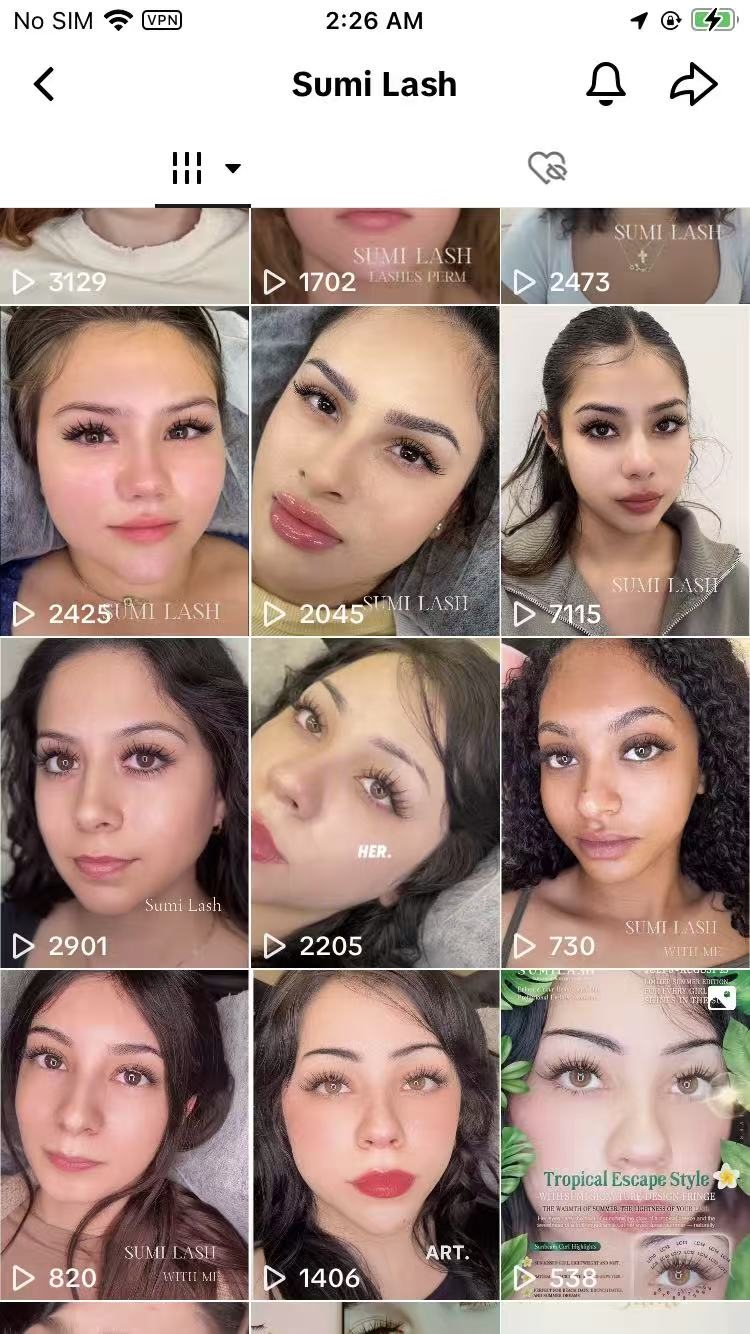 Sumi Lash on Instagram