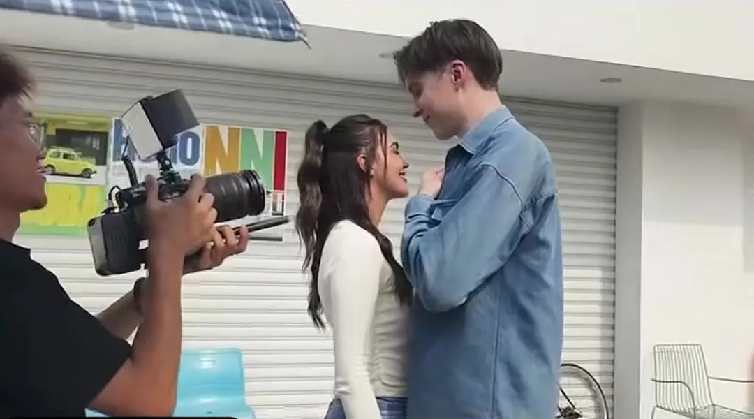 Behind the scenes: storefront scene