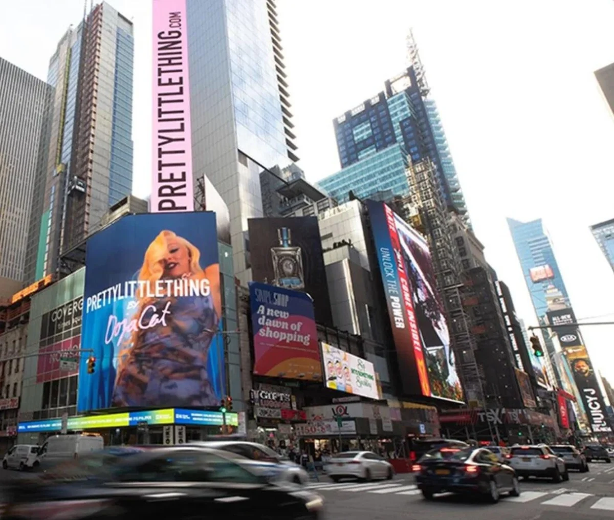 Billboard in Times Square